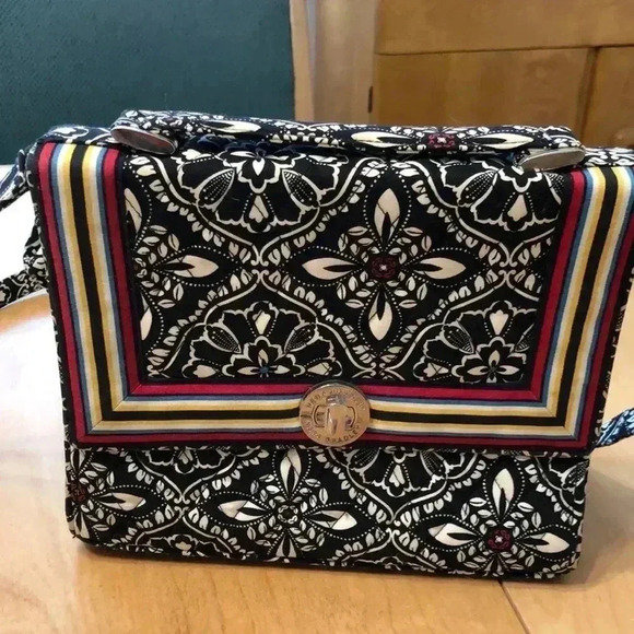 Vera Bradley Julia satchel with top handle and crossbody strap - Picture 1 of 8
